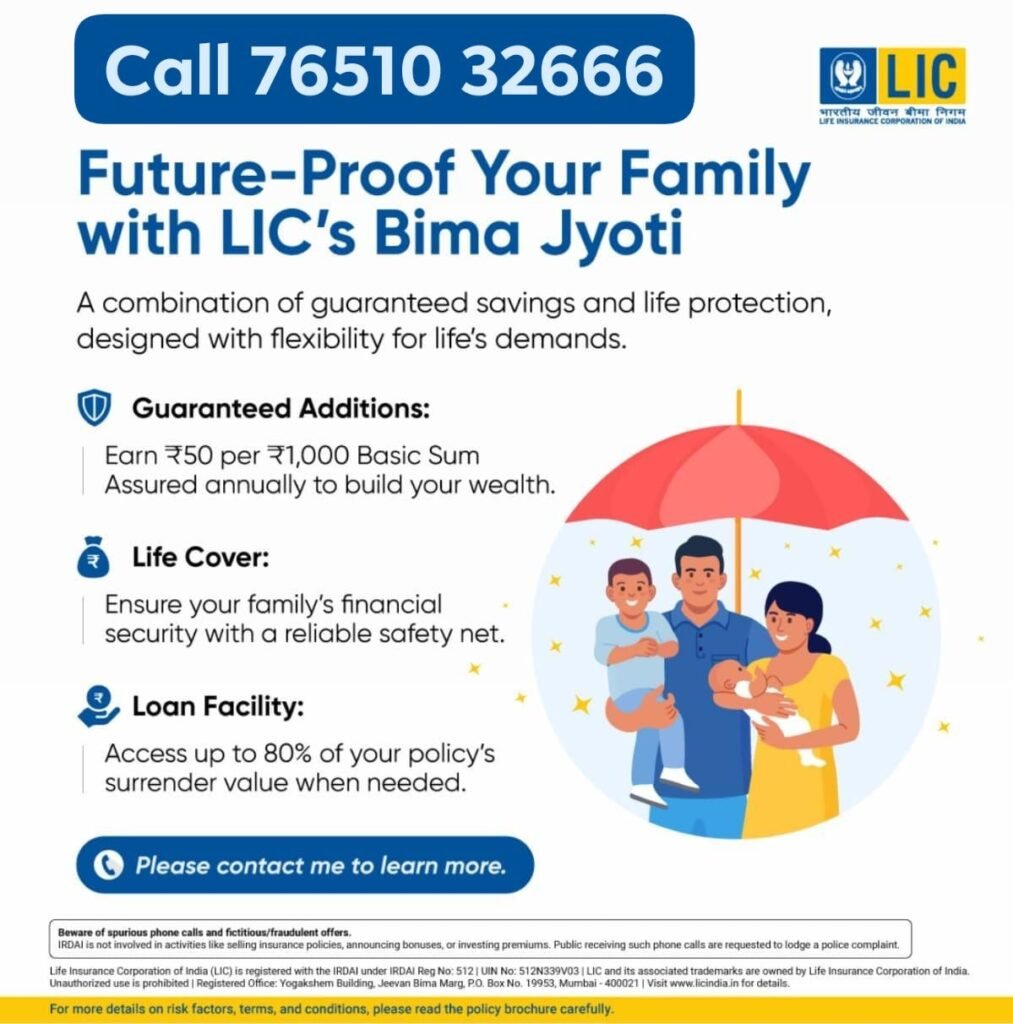 LIC Bima Jyoti Plan